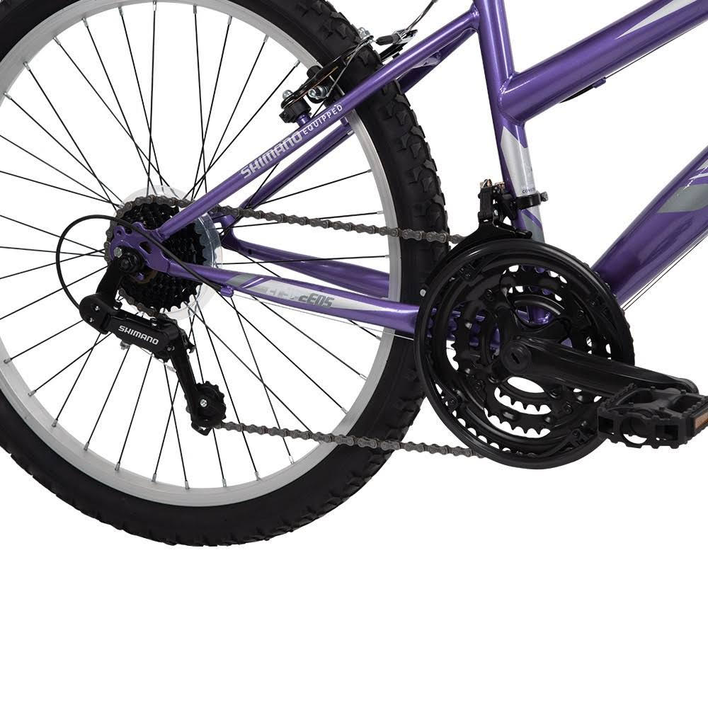 Huffy Women’s Highland 24″ Mountain Bike  C Purple