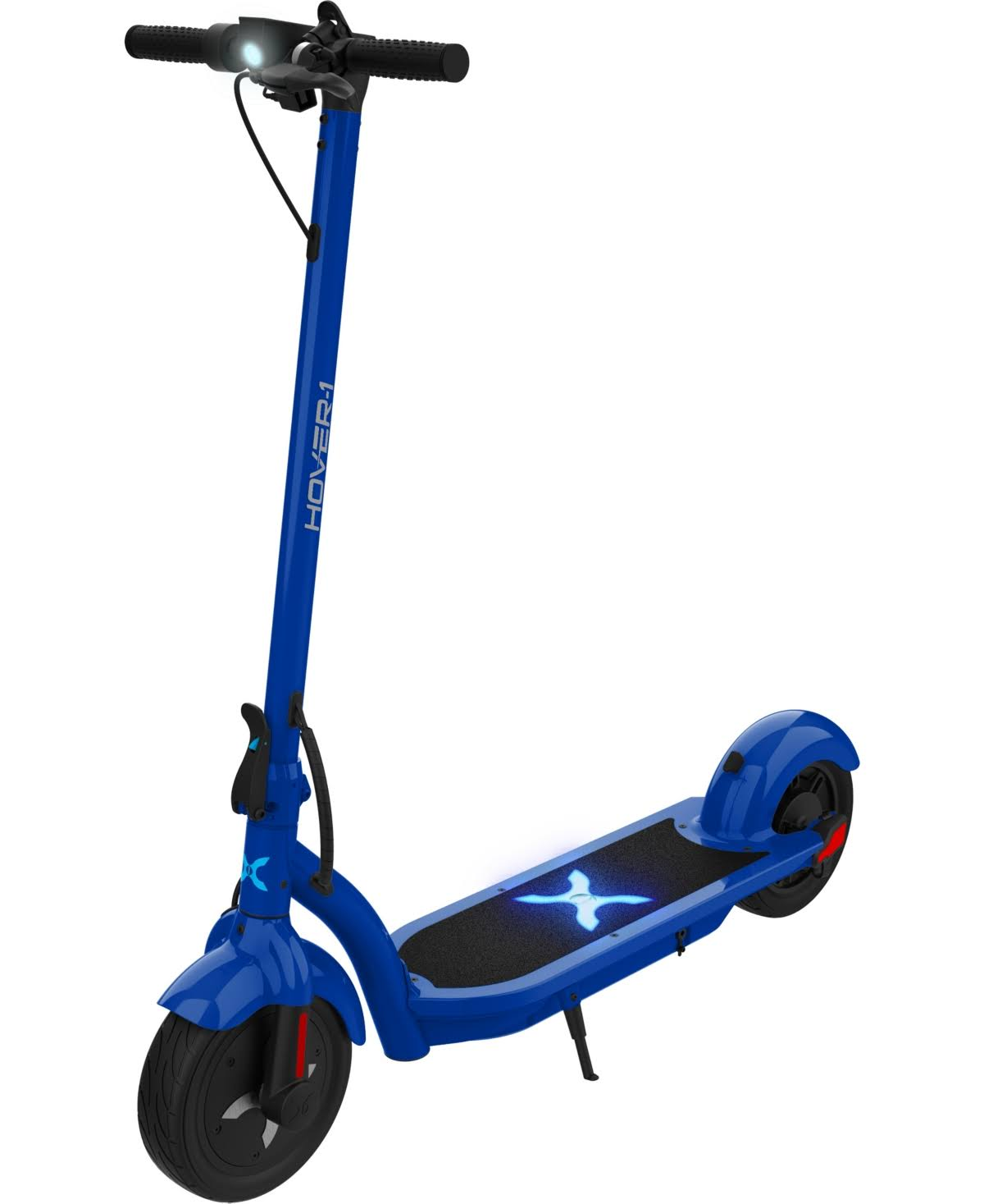 Hover-1 Alpha Electric Scooter, Blue, 264 lbs. Max Weight, LED Lights