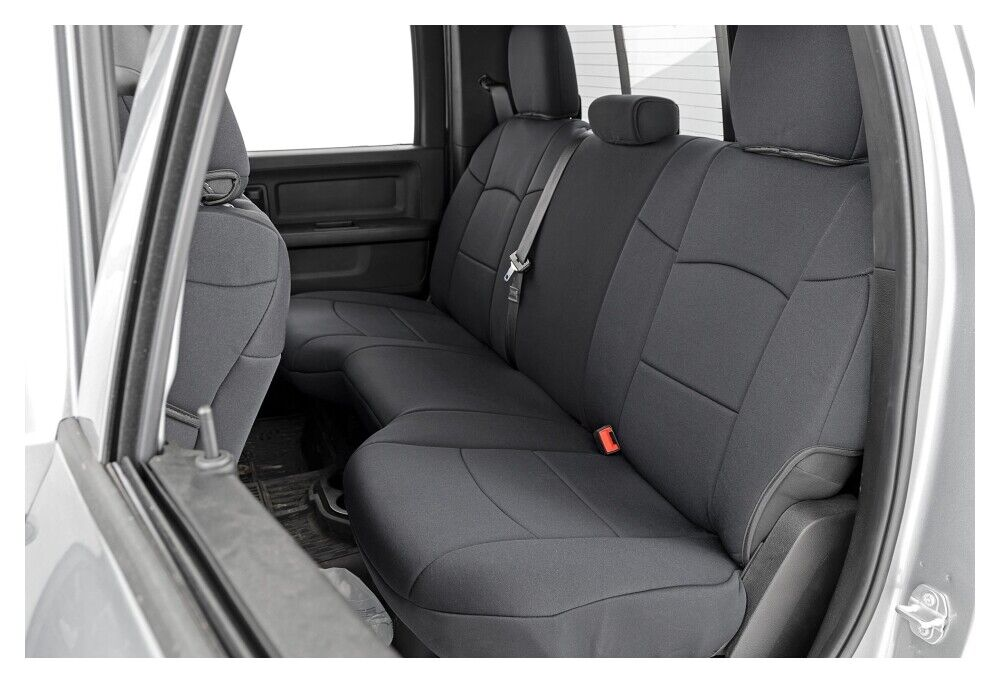Rough Country Neoprene Front & Rear Seat Covers for 2019-2022 Ram 2500 – 91043, Size: Front Row