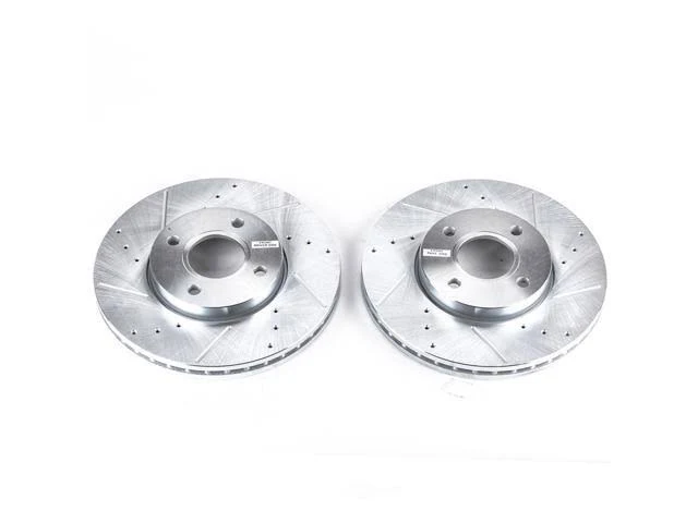 Power Stop AR8170XPR Evolution Drilled & Slotted Rotors -Front