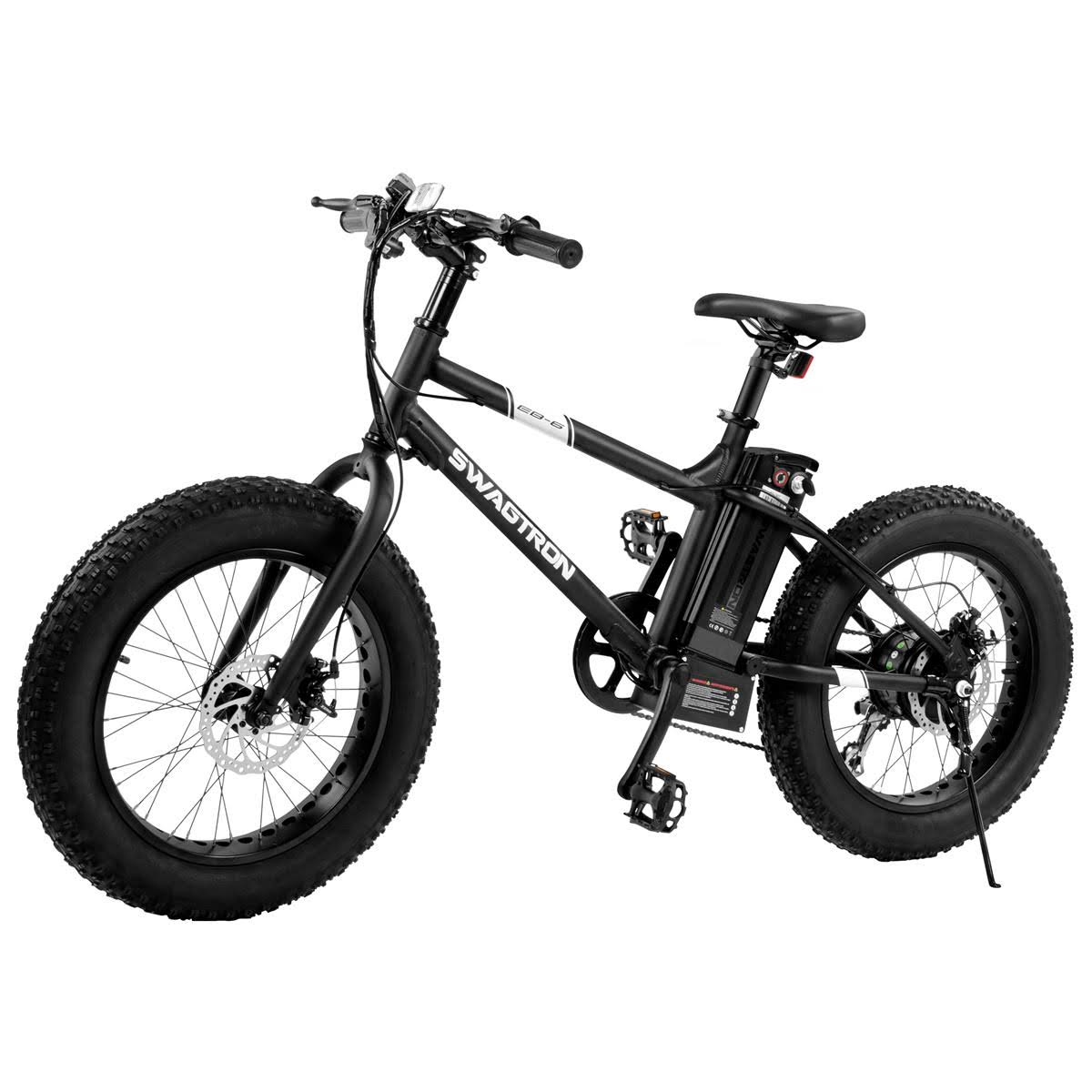 Swagtron Kids Electric Fat Bike  C Black (EB-6)