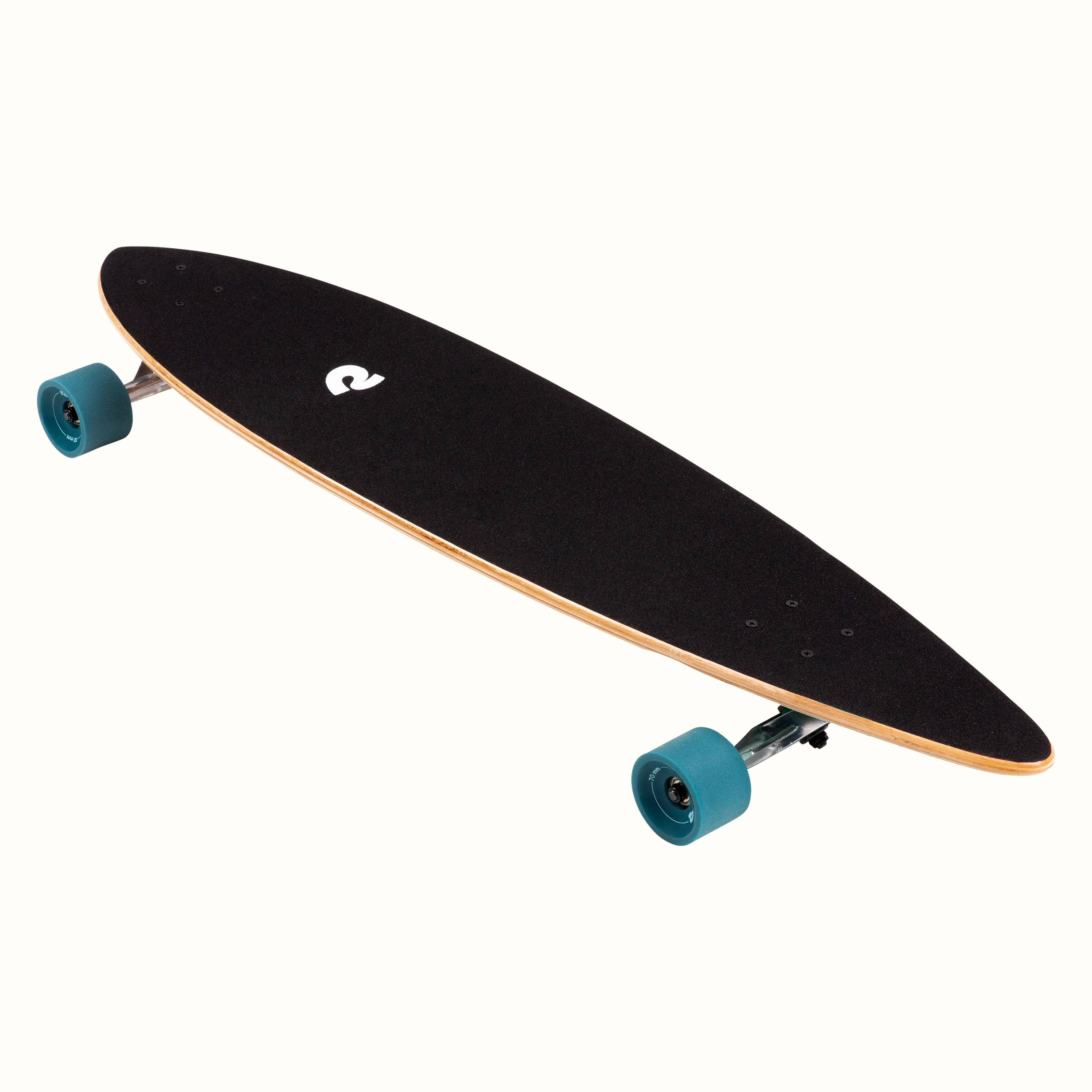Retrospec Zed Dark Tropics 41″ Pintail Longboard Complete with Skate Tool