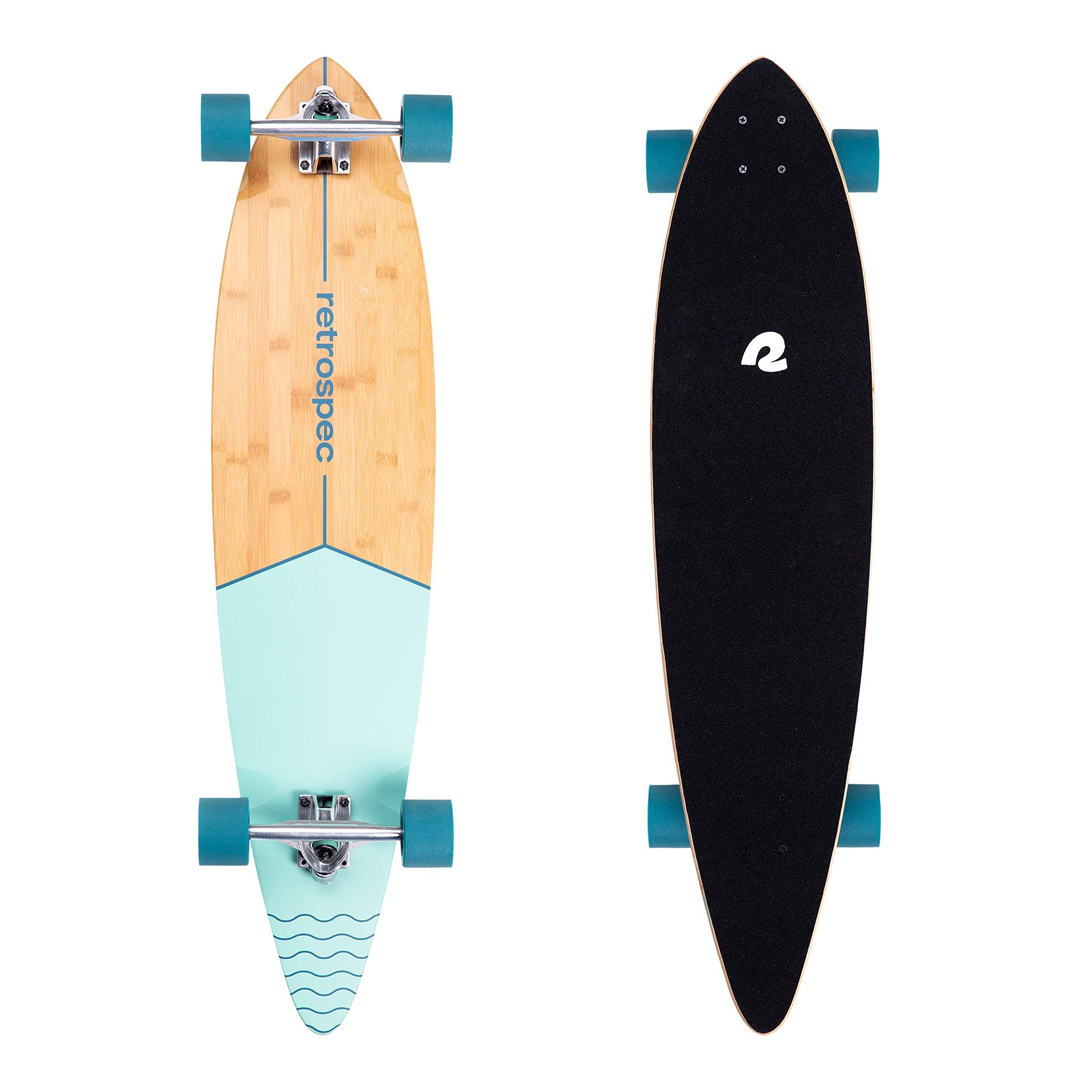 Retrospec Zed Bondi Wave 41″ Pintail Longboard Complete with Skate Tool