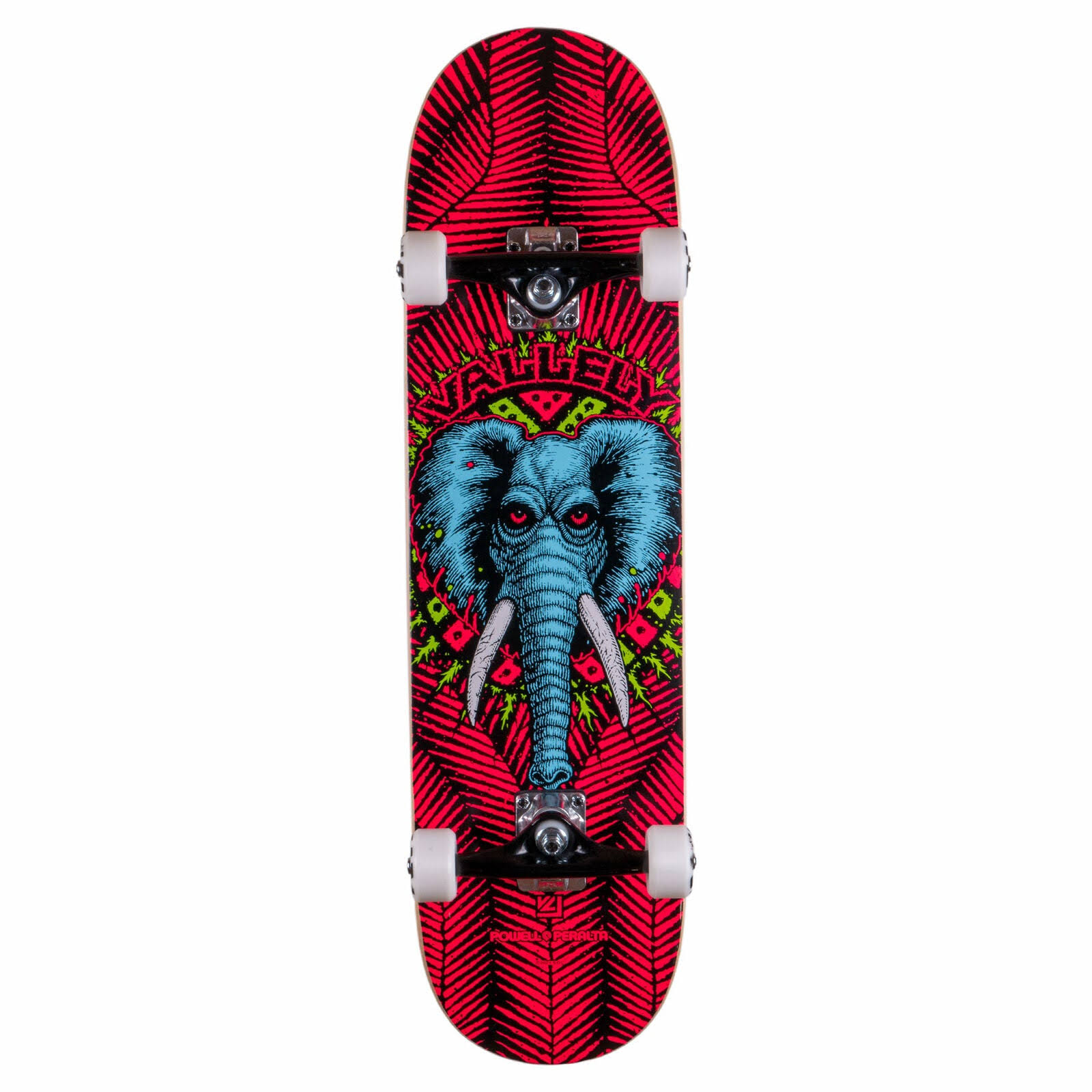Powell Peralta Vallely Elephant Complete Skateboard Pink 8.25″
