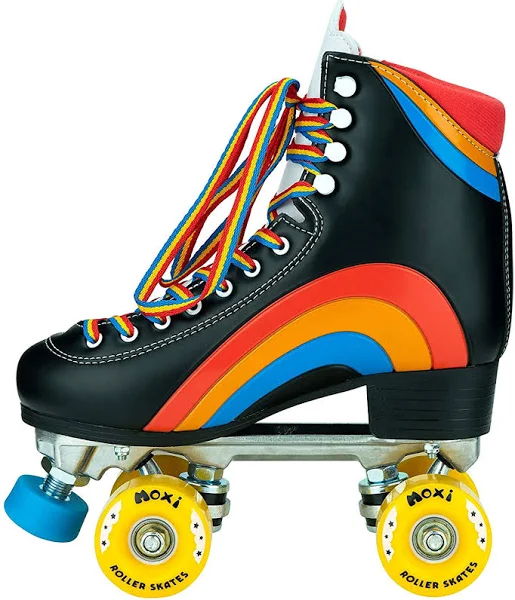Moxi Skates  C Rainbow Rider  C Fun and Fashionable Womens Roller Skates