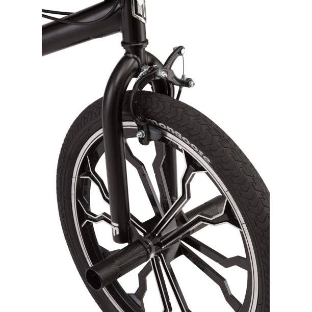 Mongoose Rebel Kids BMX Bike 20in Mag Wheels Ages 7  C 13 Black